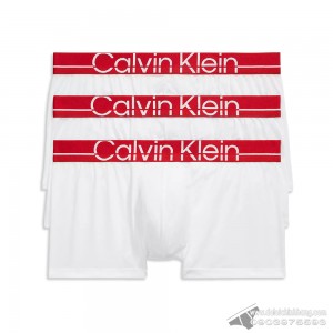 Quần lót nam Calvin Klein NB3700 Pro FIt Micro Low Rise Trunk 3-pack White